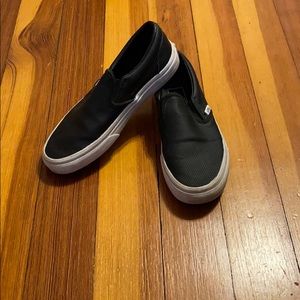 Black Slip on Vans